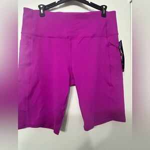Skechers Women's Vibrant Purple Bike Shorts